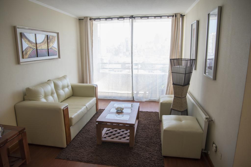 Bellavista Departamento Amoblado Lägenhet Santiago de Chile Rum bild