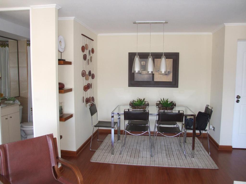 Bellavista Departamento Amoblado Lägenhet Santiago de Chile Rum bild