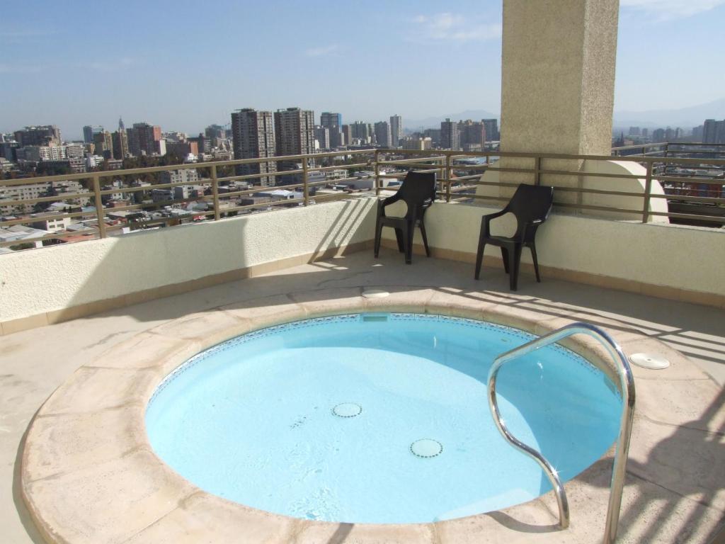 Bellavista Departamento Amoblado Lägenhet Santiago de Chile Rum bild